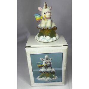 1995 Enseco Starlight Starbright Unicorn Collection "The World Can Be Yours"